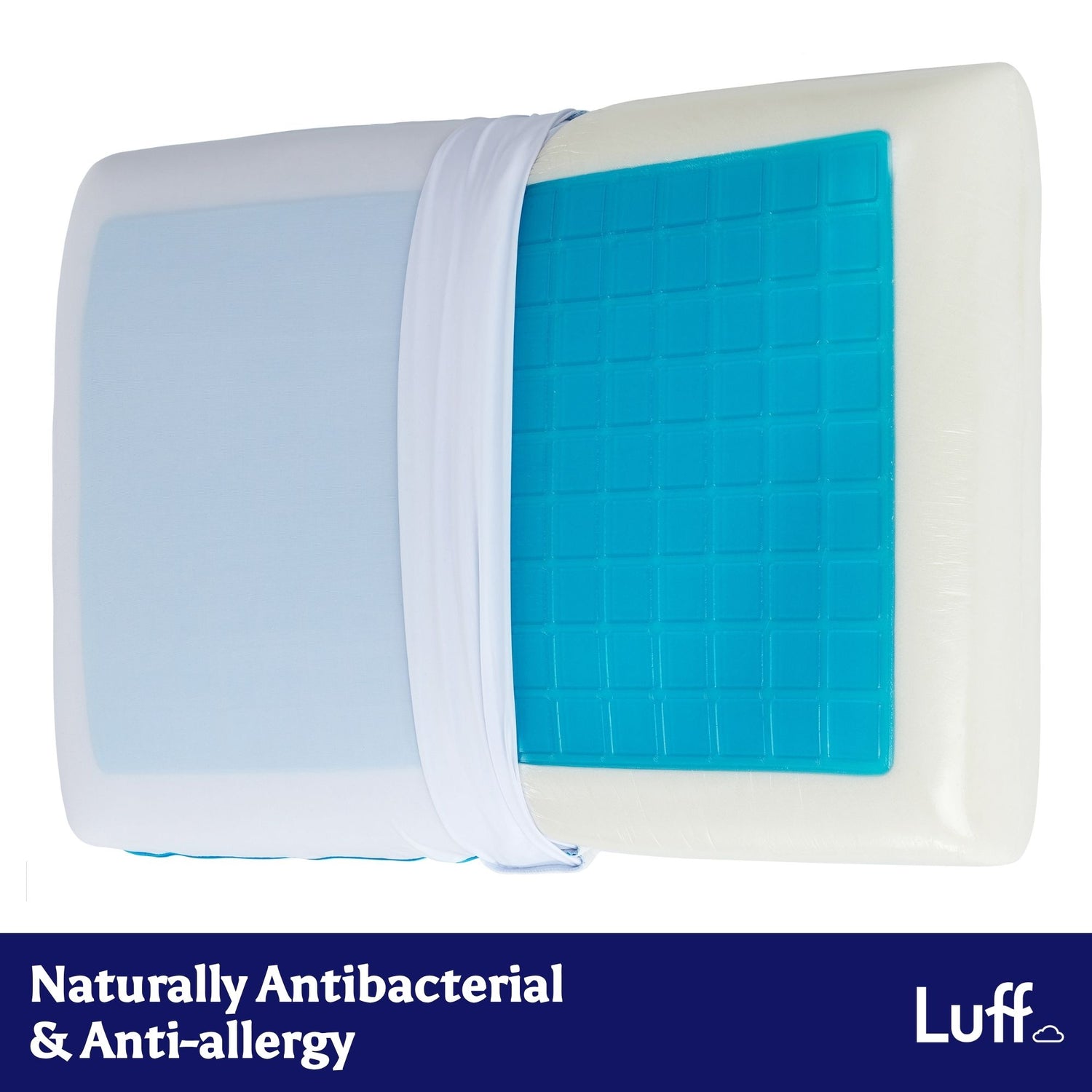The Mayfair Cooling Gel Pillow - Luff Sleep