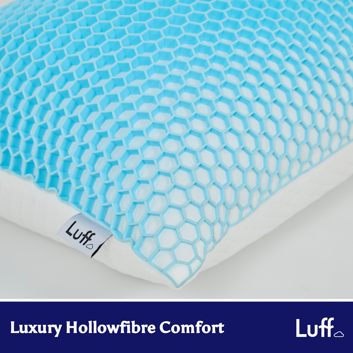 The Bamboo Honeycomb Pillow - Luff Sleep
