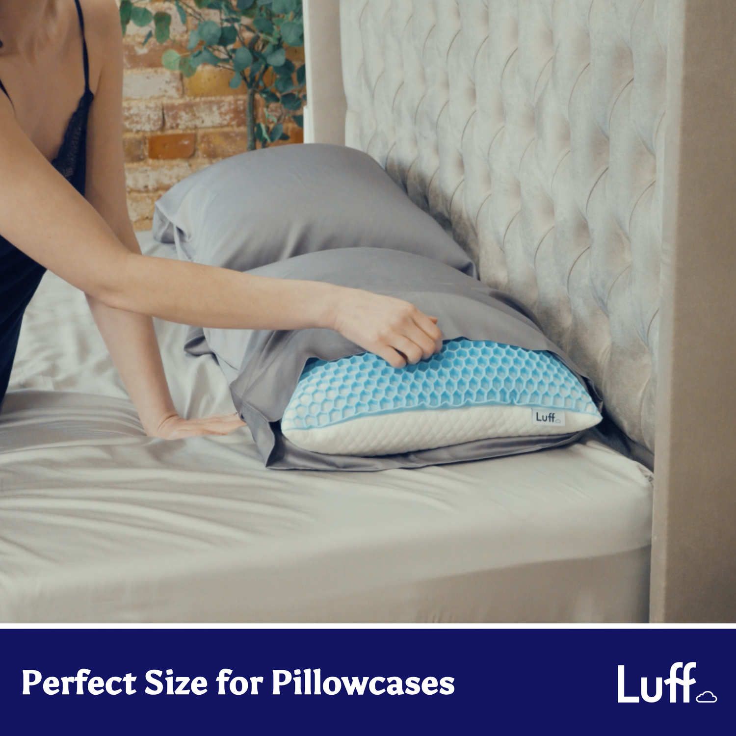 The Bamboo Honeycomb Pillow - Luff Sleep