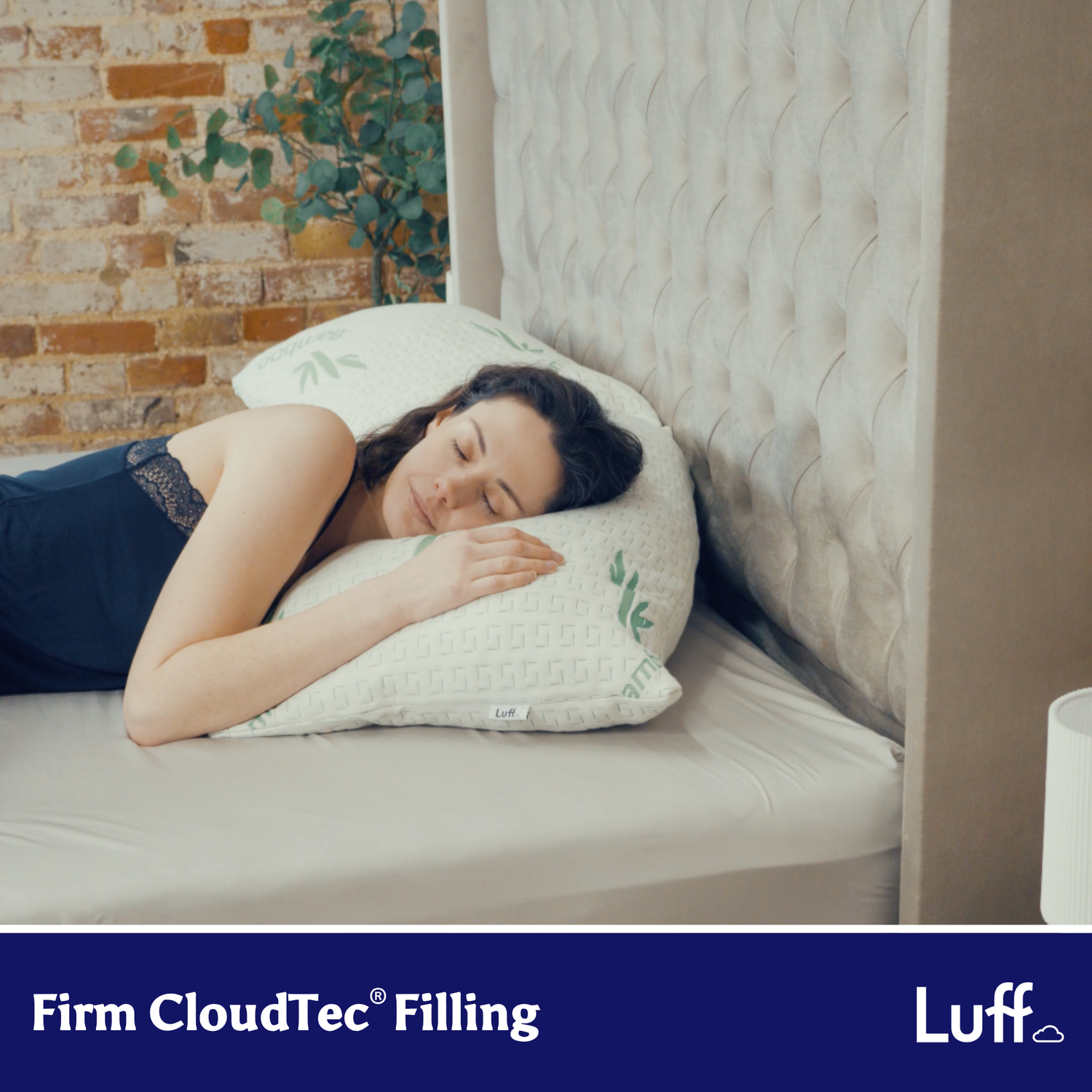 The Cambridge Firm Bamboo Pillow - Luff Sleep