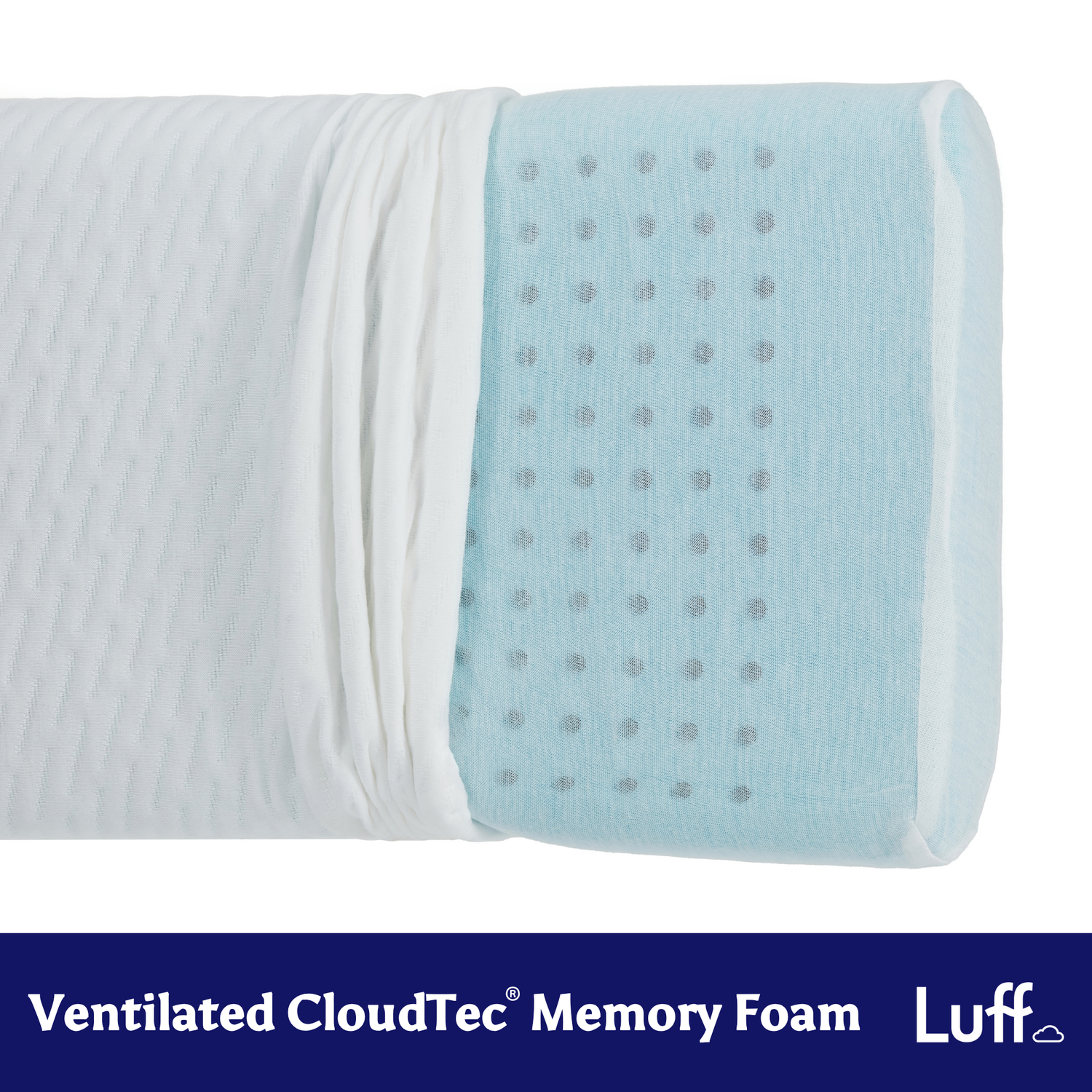 The Bamboo Skinny Pillow - Luff Sleep