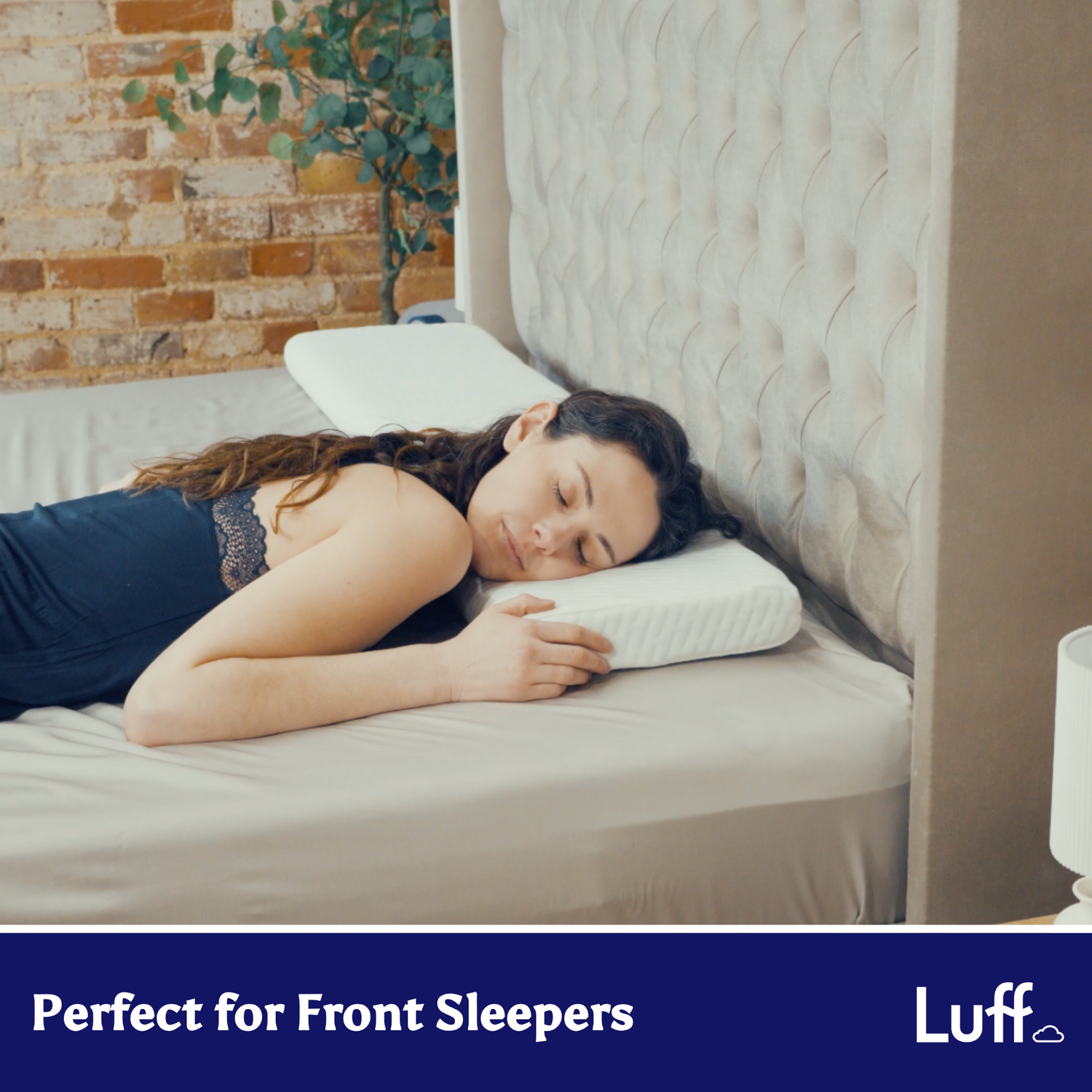 The Bamboo Skinny Pillow - Luff Sleep