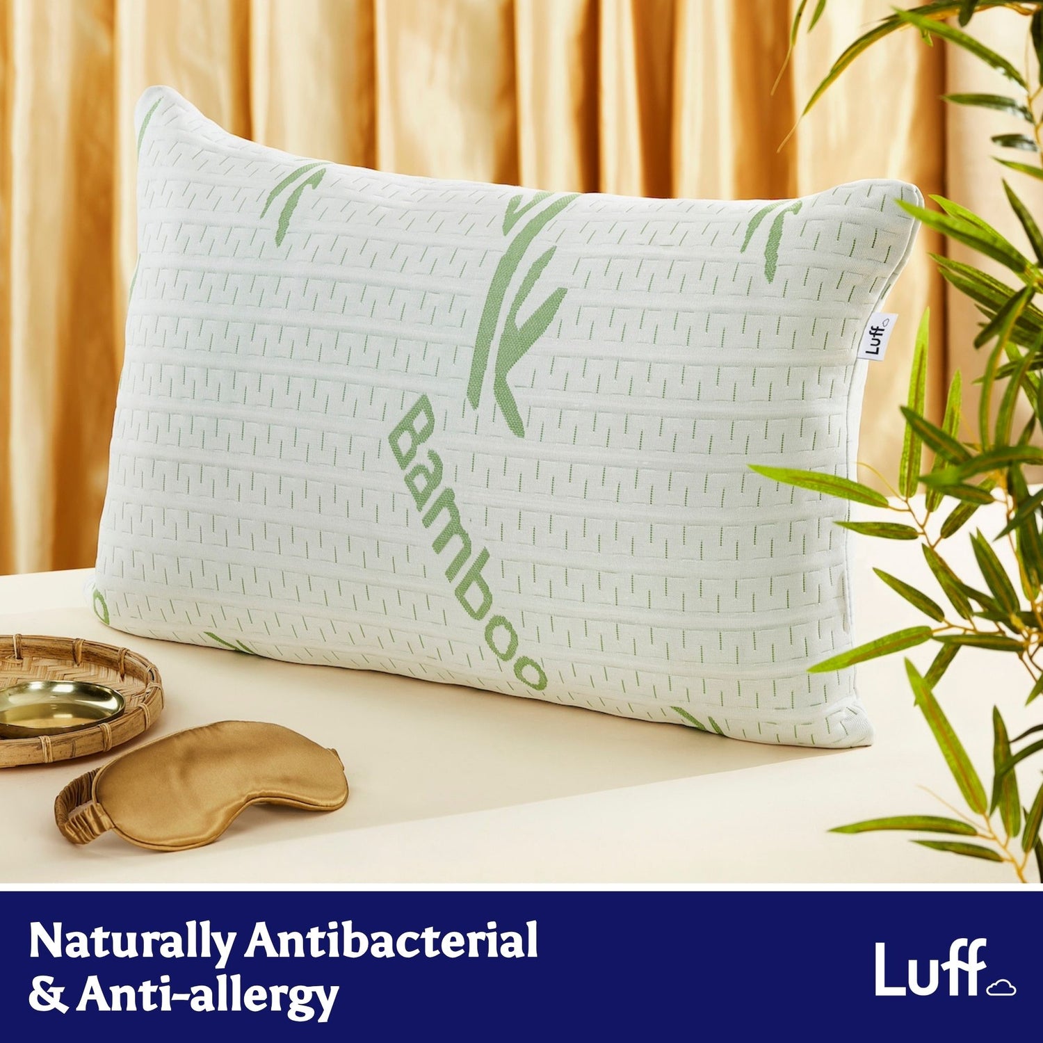 The Cambridge Firm Bamboo Pillow - Luff Sleep
