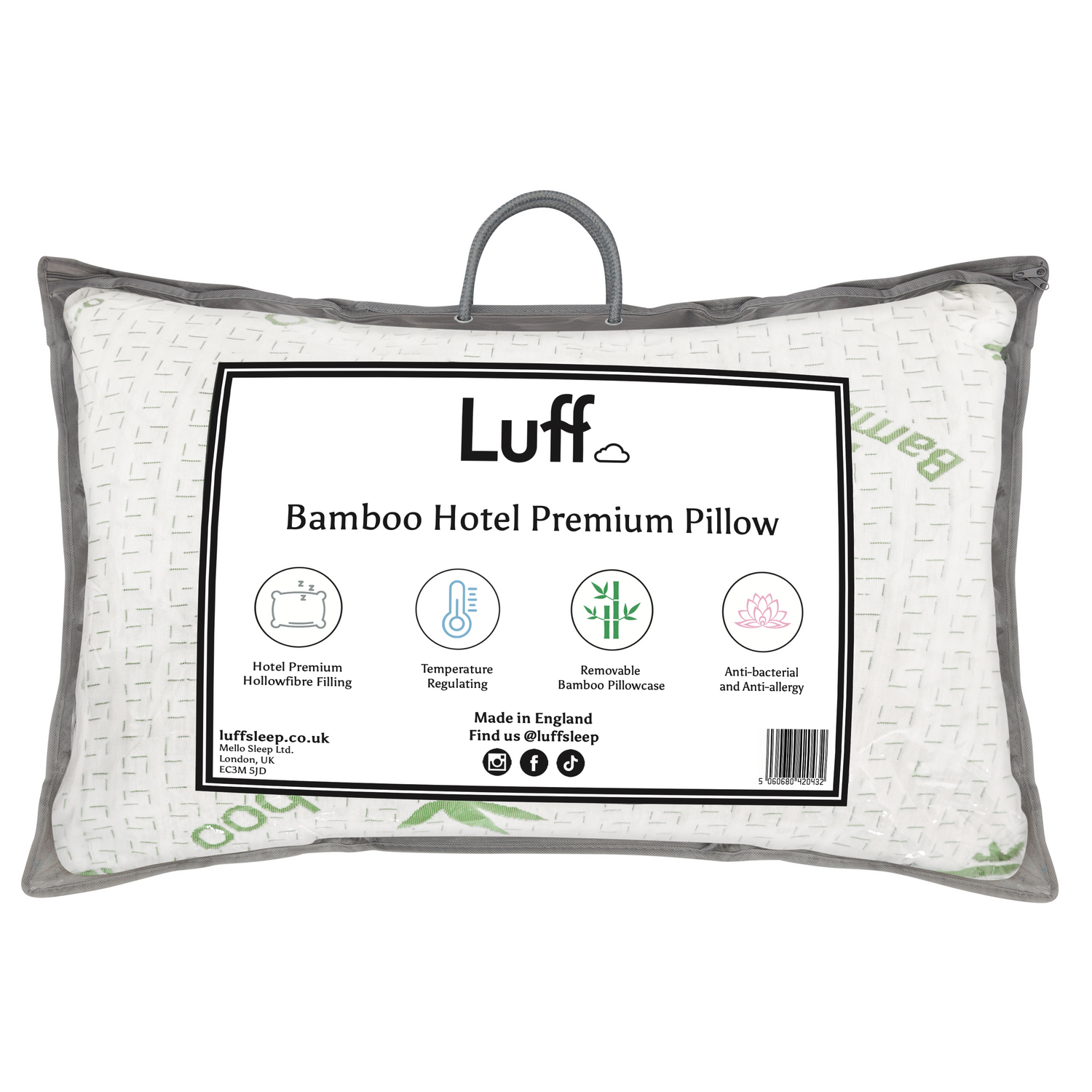 The Bamboo Hotel Premium Pillow - Luff Sleep
