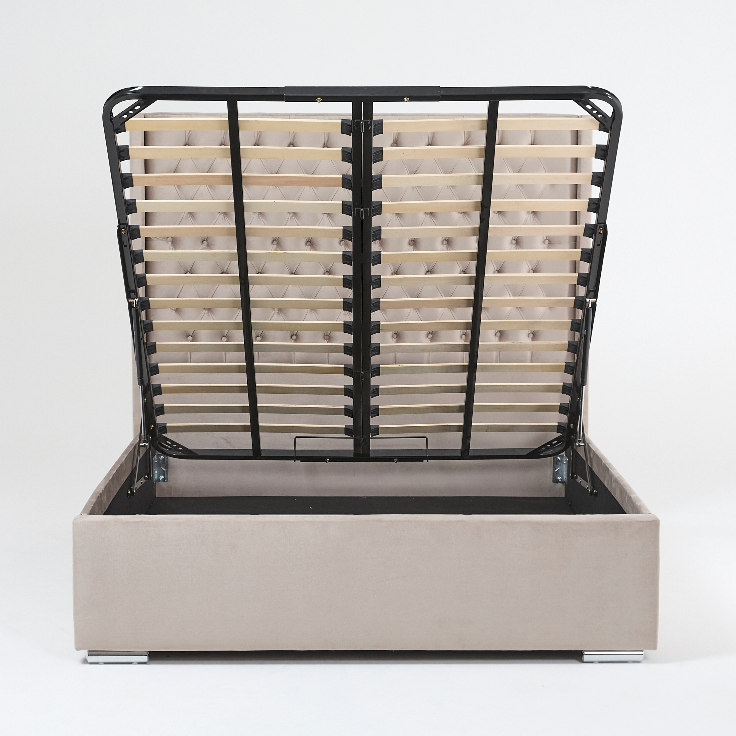 The Majestic Wingback Ottoman Bed