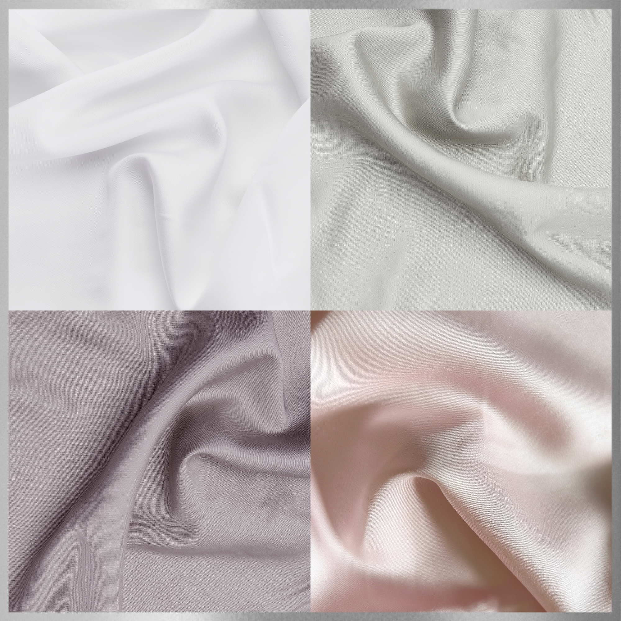 SilverLining® Organic Bamboo Silk Pillowcases (2 Pack)