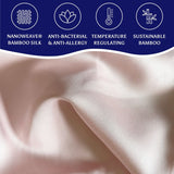 100% Organic Bamboo Silk Pillowcases - Luff Sleep