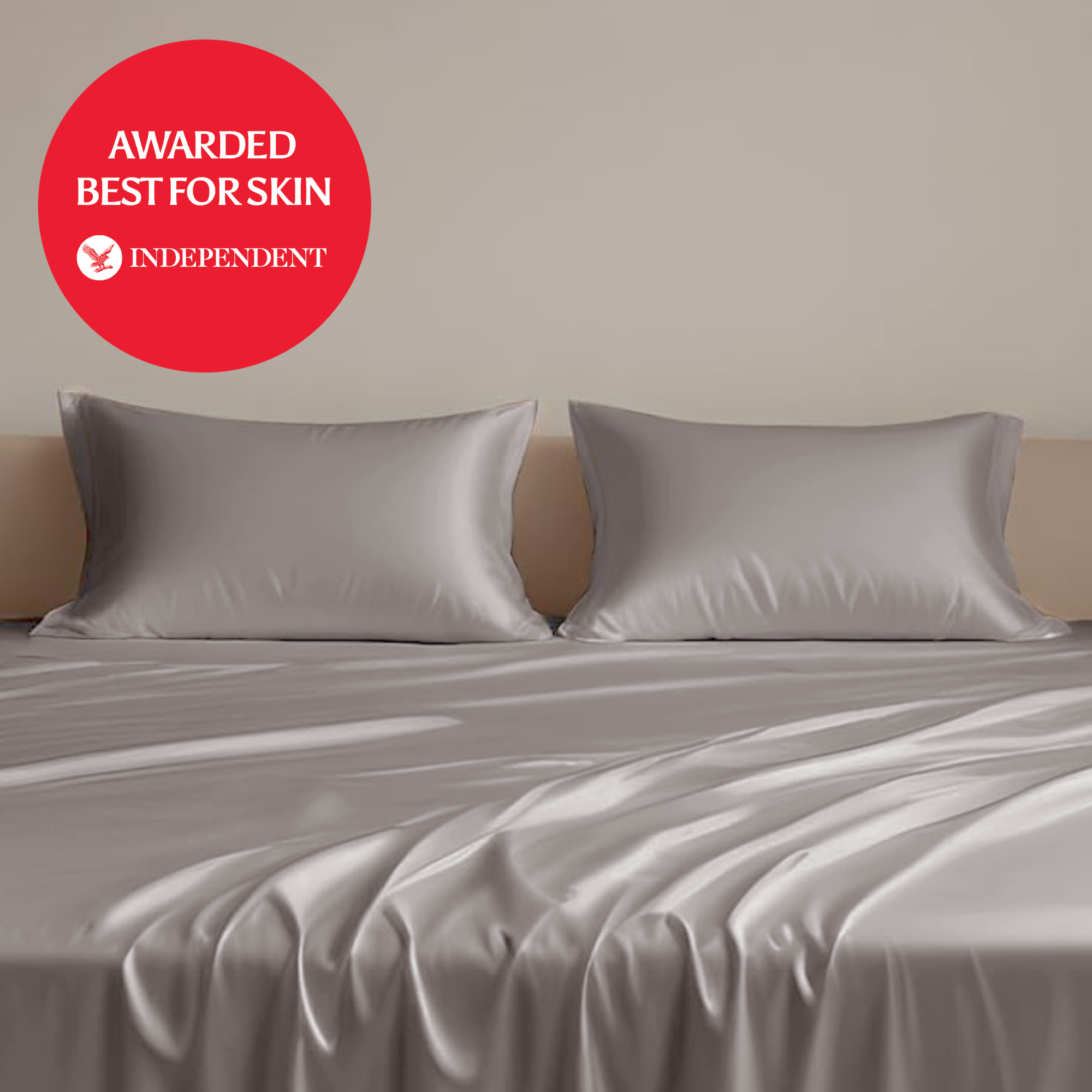 100% Organic Bamboo Silk Pillowcases