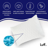 The Prestige Adjustable Bamboo Pillow - Luff Sleep