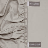 Luff SilverLining Bamboo Bedding with real silver. Naturally antibacterial and breathable #colour_light-grey