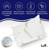 The Bamboo Forest Hollowfibre Pillow - Luff Sleep