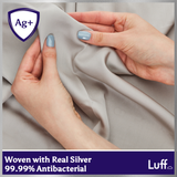 SilverLining® Organic Bamboo Duvet Set - Luff Sleep