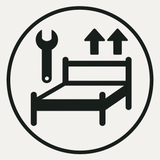 Bed Base Delivery Option 3: Setup in Room of Choice and Removal of Packaging - Luff Sleep