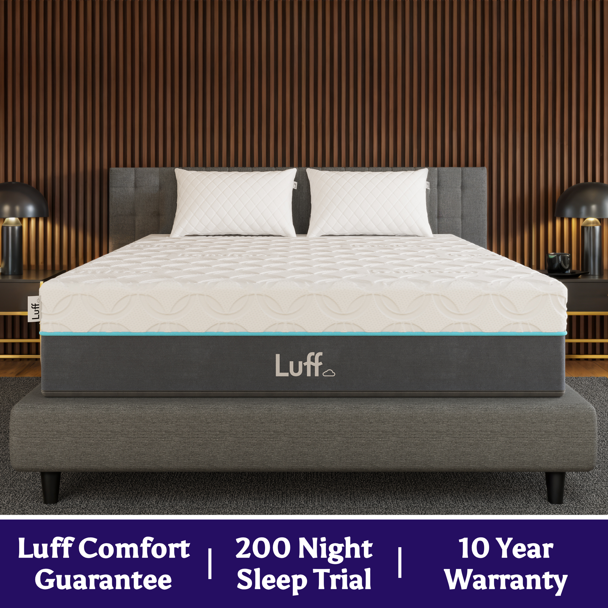 Rejuvenated Prestige Hybrid Bamboo Mattress - Luff Sleep