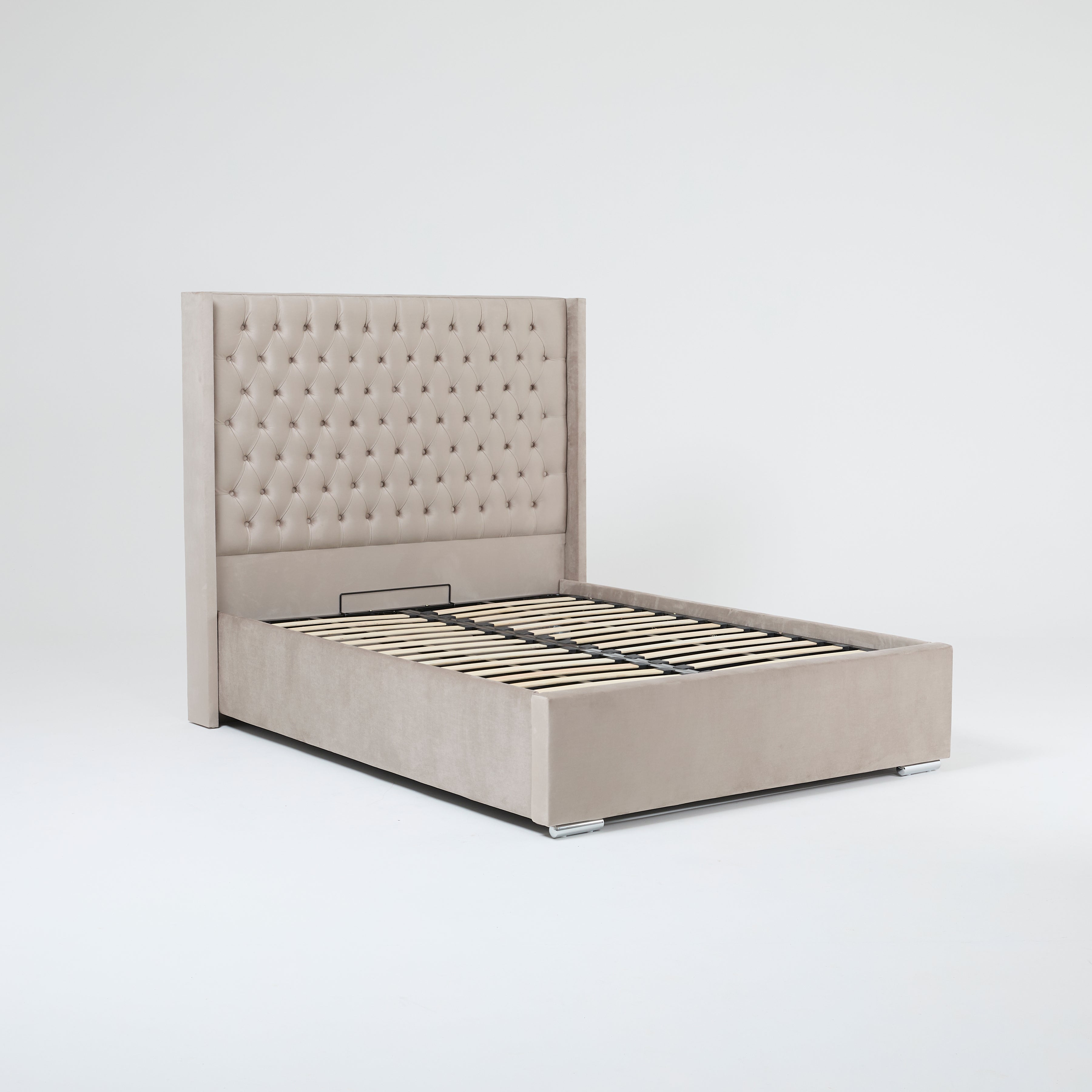 The Majestic Wingback Ottoman Bed