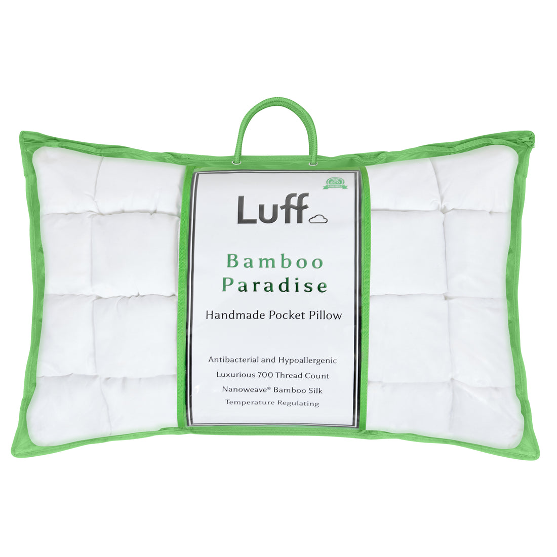 The Paradise Bamboo Pocket Pillow - Luff Sleep