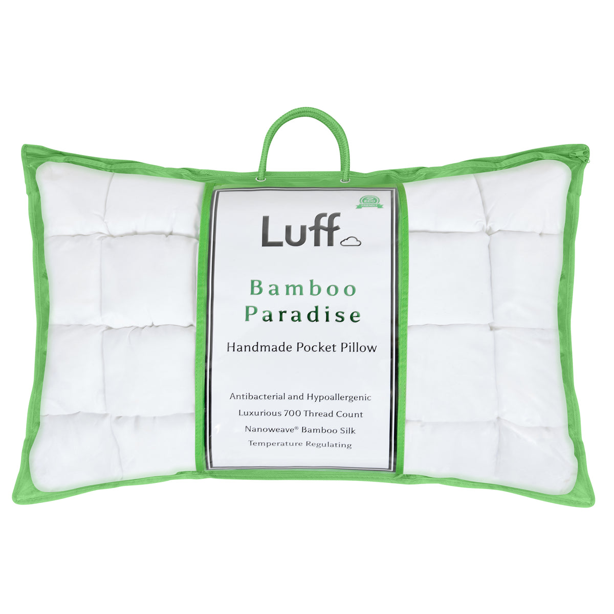 The Paradise Bamboo Pocket Pillow - Luff Sleep