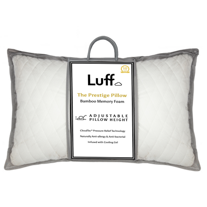 The Prestige Adjustable Bamboo Pillow - Luff Sleep