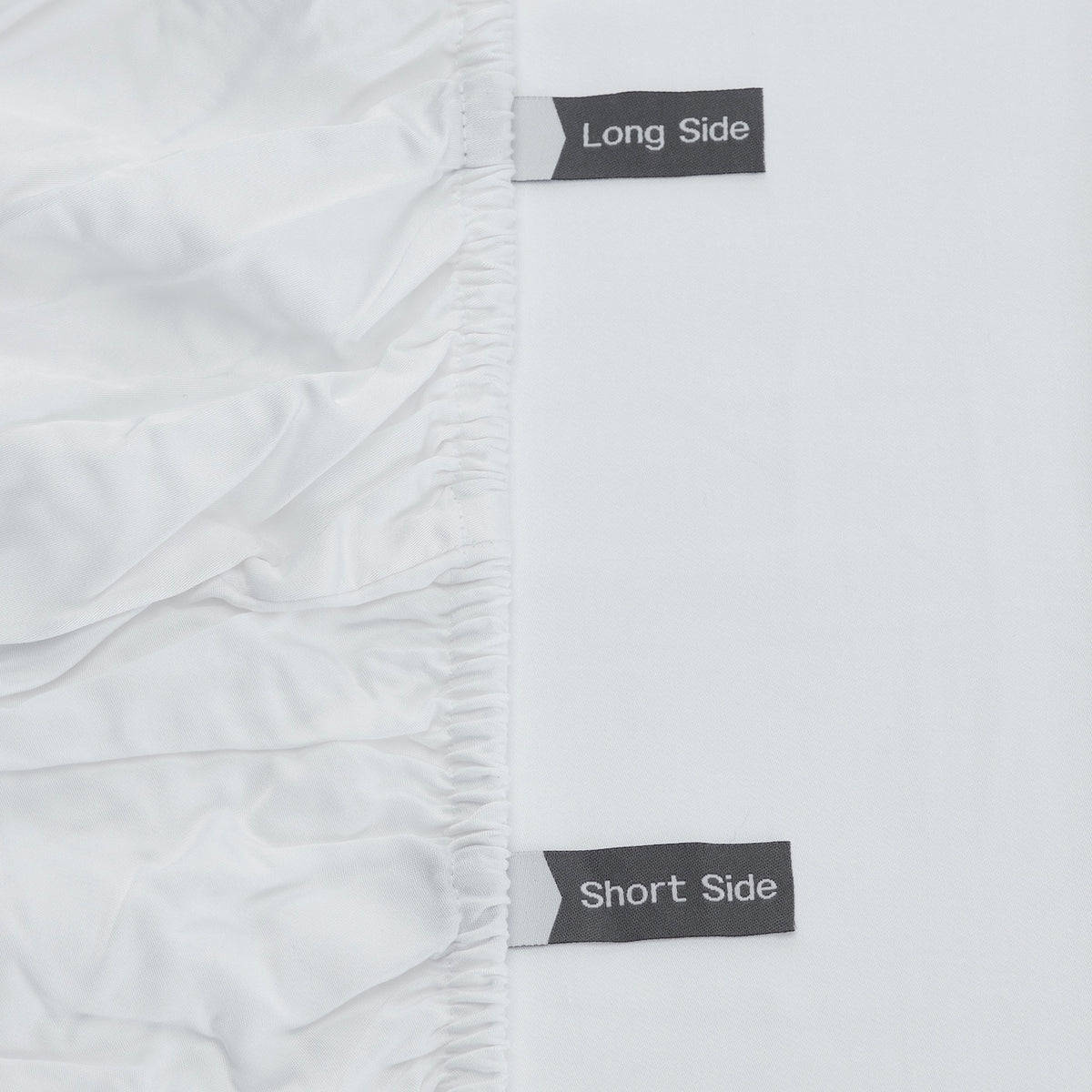 Luff SilverLining Bamboo Bedding with real silver. Naturally antibacterial and breathable #colour_white