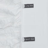 Luff SilverLining Bamboo Bedding with real silver. Naturally antibacterial and breathable #colour_white