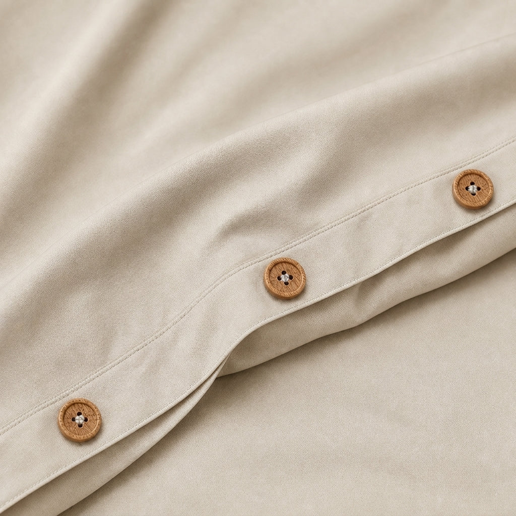 Luff SilverLining Bamboo Bedding with real silver. Naturally antibacterial and breathable #colour_champagne