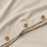 Luff SilverLining Bamboo Bedding with real silver. Naturally antibacterial and breathable #colour_champagne