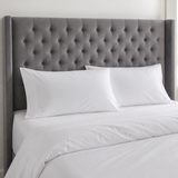 Luff SilverLining Bamboo Bedding with real silver. Naturally antibacterial and breathable #colour_white