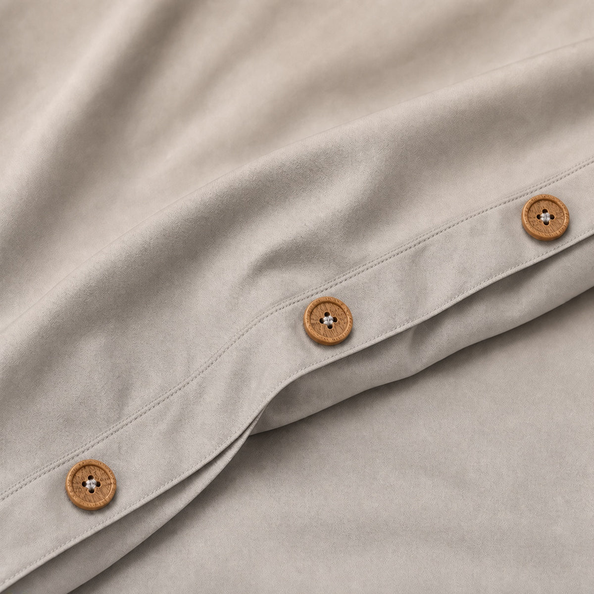 Luff SilverLining Bamboo Bedding with real silver. Naturally antibacterial and breathable #colour_light-grey