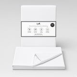 Luff SilverLining Bamboo Bedding with real silver. Naturally antibacterial and breathable #colour_white