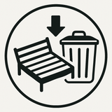 Bed Base Delivery Additional Services: Old Bed Base Disposal - Luff Sleep