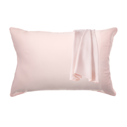 SilverLining® Organic Bamboo Silk Pillowcases (2 Pack) - Luff Sleep