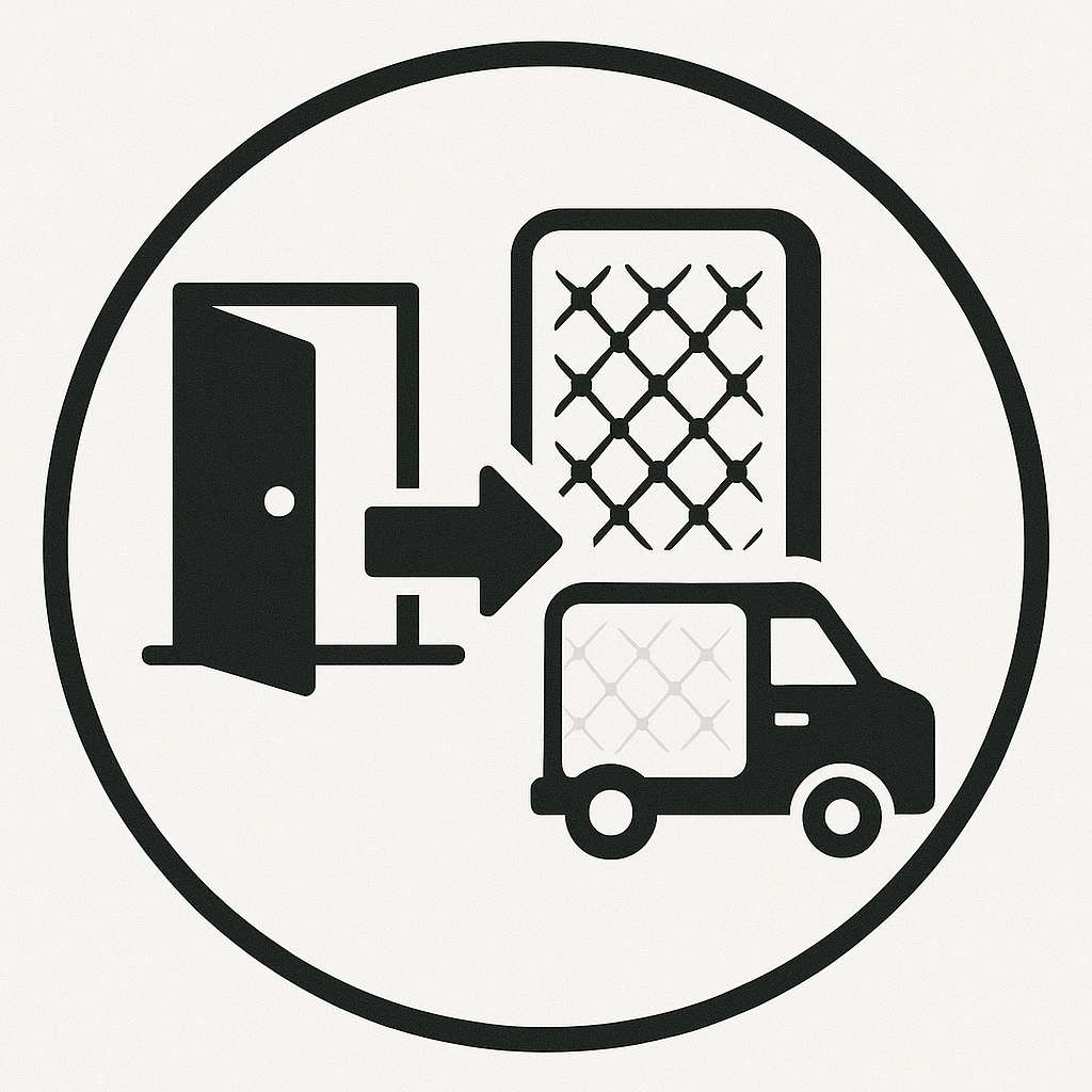 Mattress Delivery Option 3: Setup in Room of Choice and Removal of Packaging