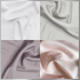 SilverLining® Organic Bamboo Silk Pillowcases (2 Pack) - Luff Sleep