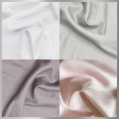 SilverLining® Organic Bamboo Silk Pillowcases (2 Pack)