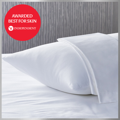 SilverLining® Organic Bamboo Silk Pillowcases (2 Pack)