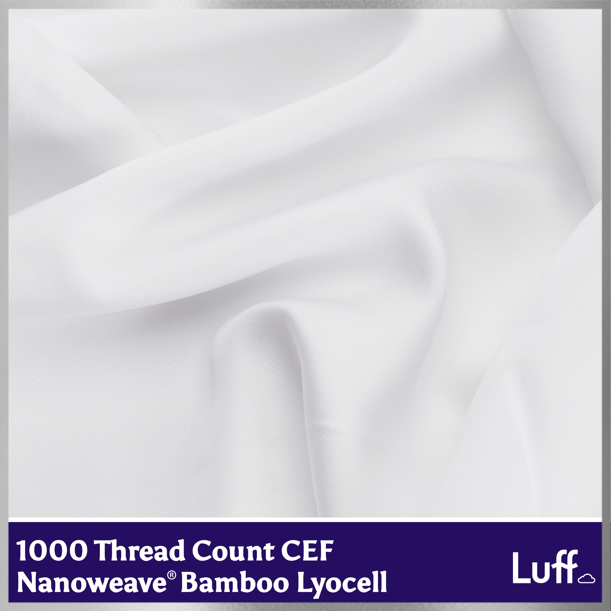 SilverLining® Organic Bamboo Silk Deep Fitted Sheet