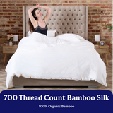100% Organic Bamboo Flat Bed Sheets - Luff Sleep