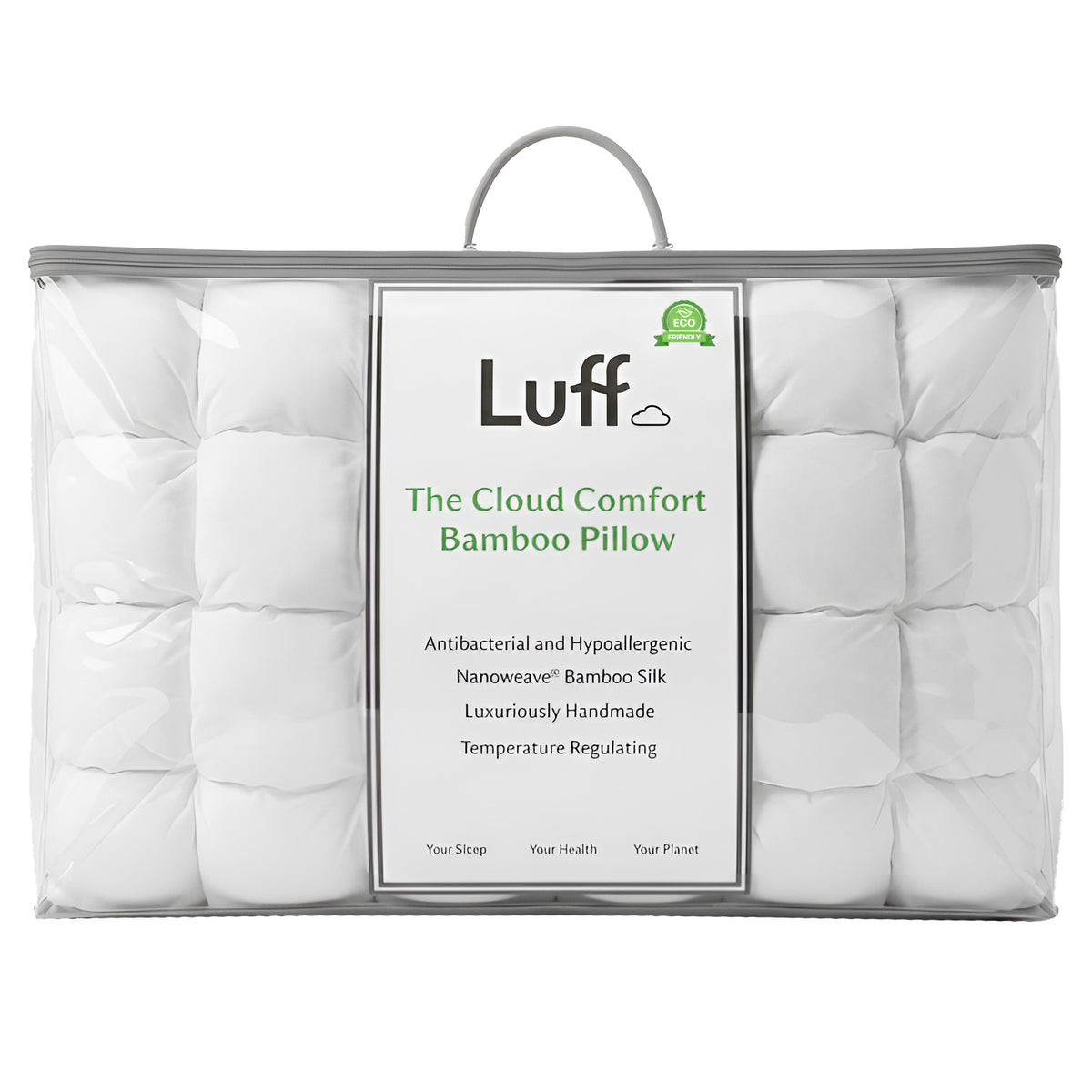 The Cloud Comfort Bamboo Pillow - Luff Sleep