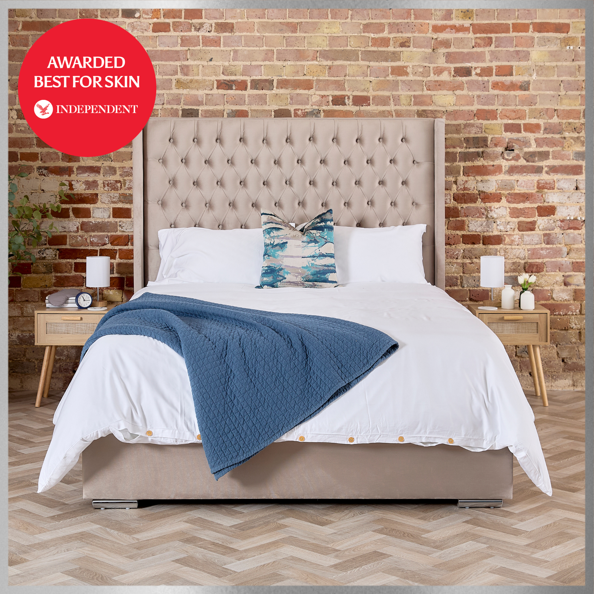 SilverLining® Organic Bamboo Silk Duvet Set
