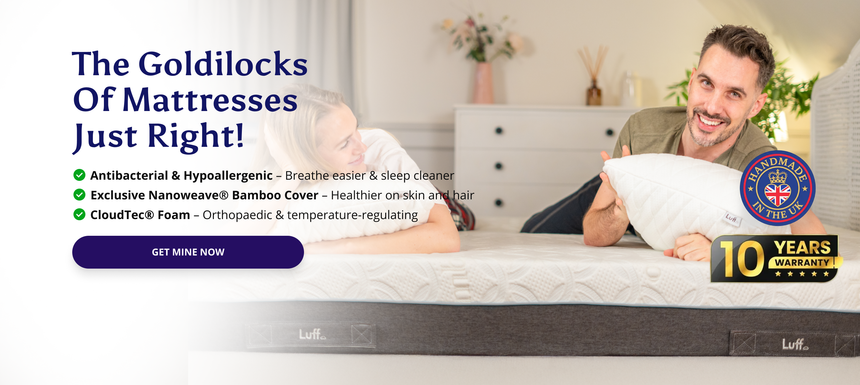 Luff Sleep The Prestige Hybrid Bamboo Mattress