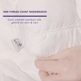SilverLining® Organic Bamboo Silk Pillowcases (2 Pack)