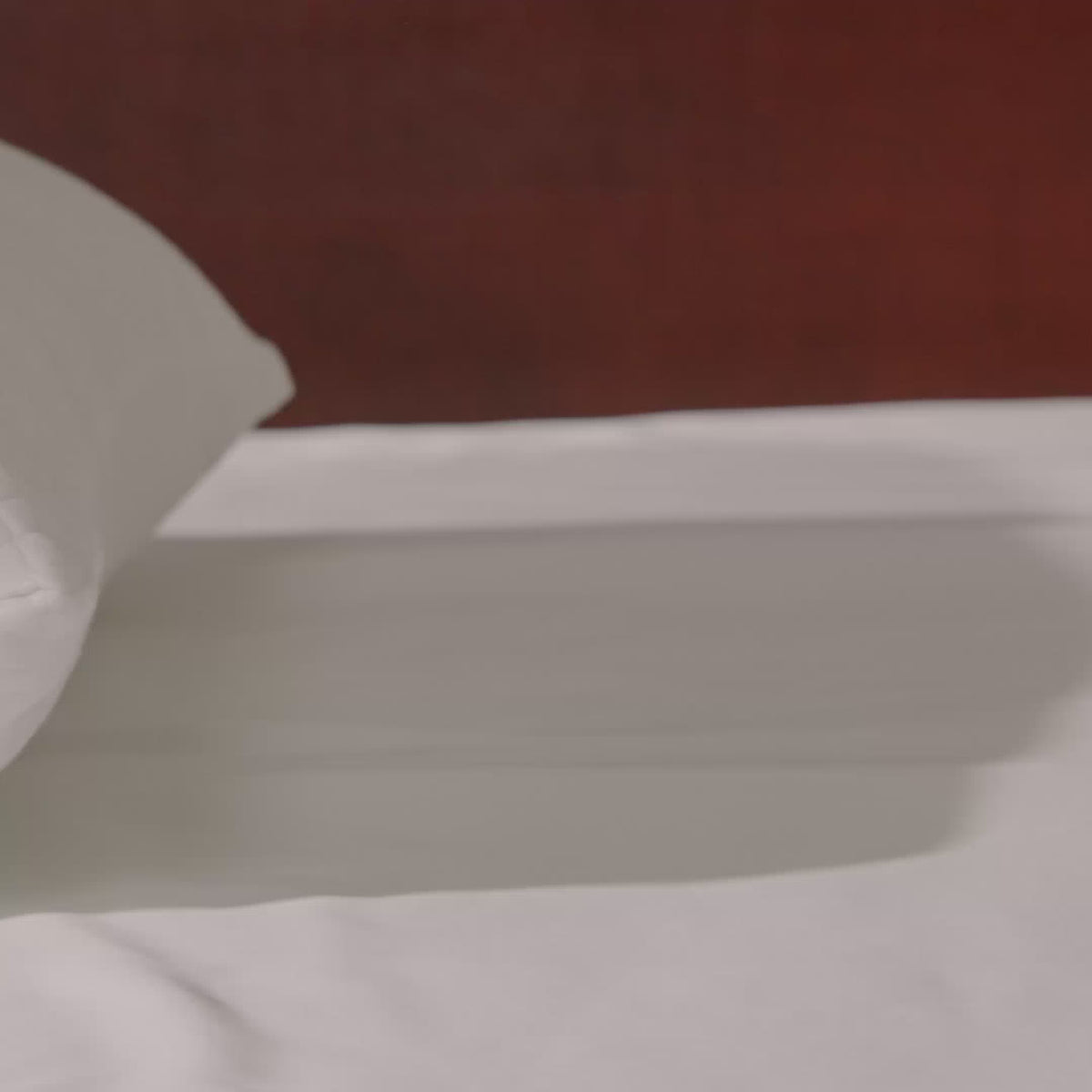 Luff Luxury Pillow. Bamboo cover and supportive memory foam filling.