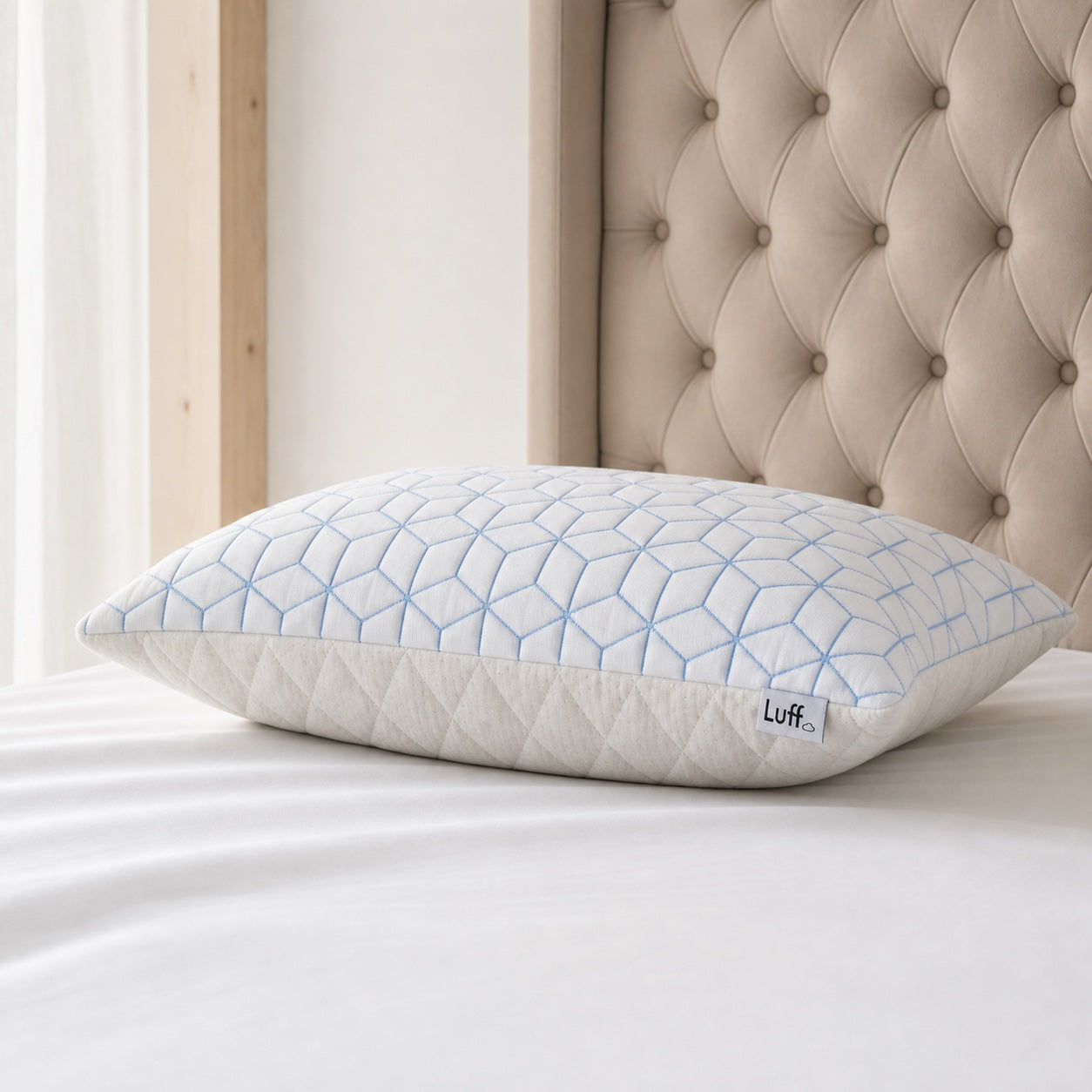 The Prestige Adjustable Height Bamboo Pillow (test) - Luff Sleep